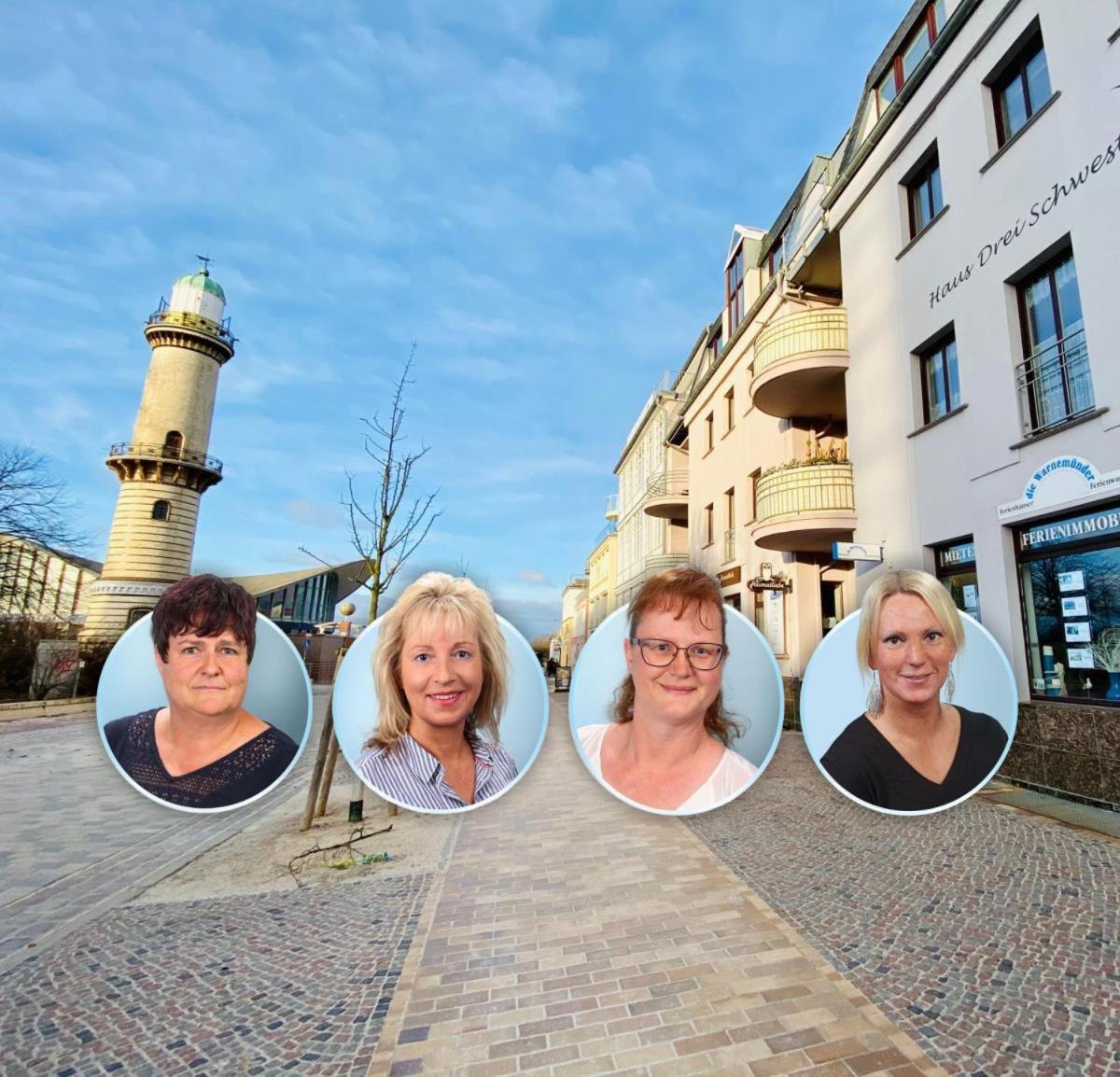Haus Vier Freunde, Vincent Apartment Rostock Bagian luar foto
